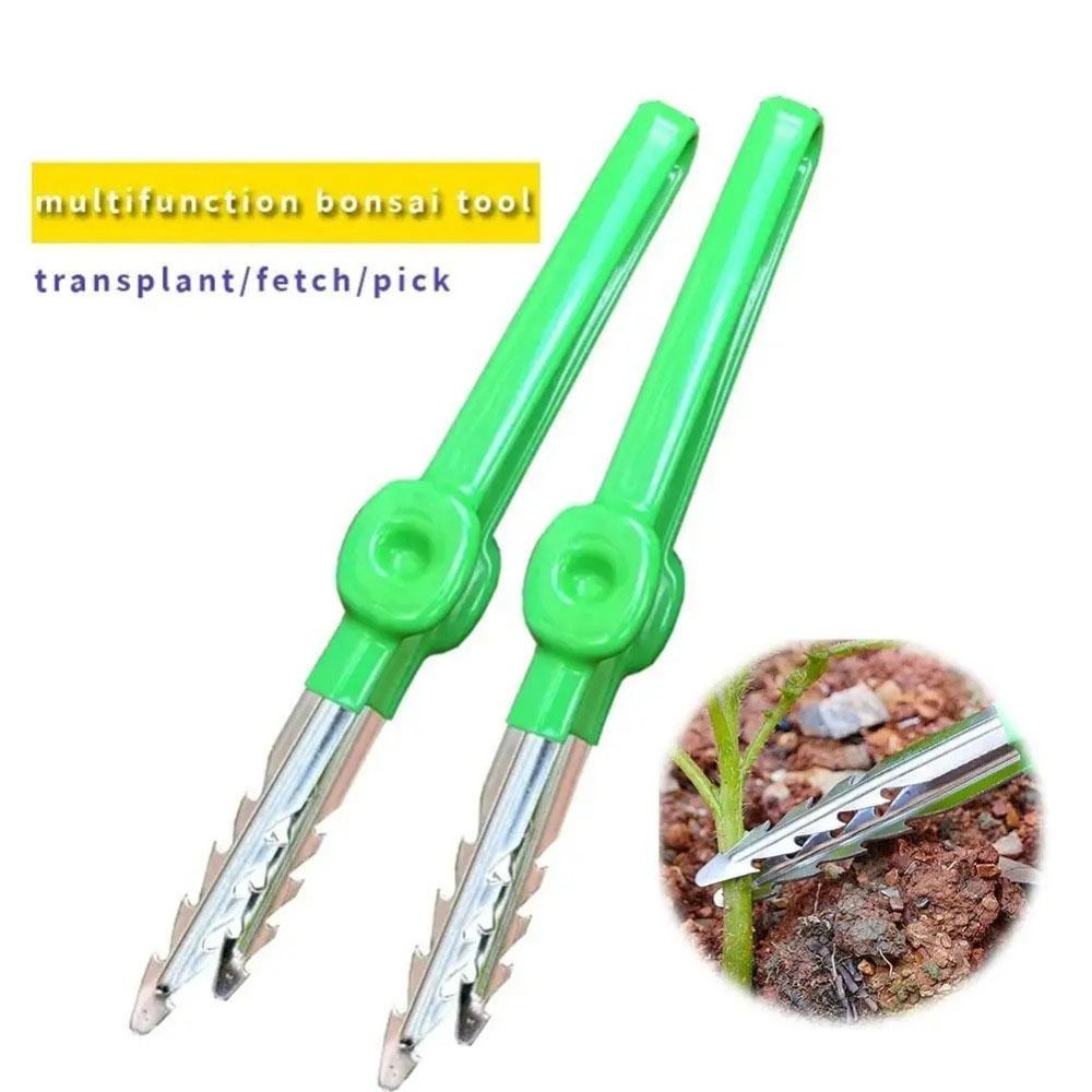 Planted Clip Tweezers - แหนบถอนขนสำหรับทำสวนกลางแจ้งใช้ในสวนแหนบปลูกต้นไม้อวบน้ำใช้ปลูกวัชพืชในกระถางปลูกต้นกล้า