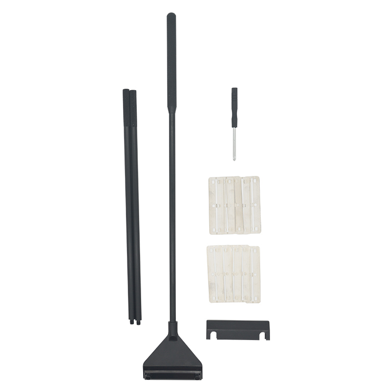 Planted Aquarium Cleaning Kit - พิพิธภัณฑ์สัตว์น้ําสาหร่ายRemoverอลูมิเนียมมีดโกนใบมีดถังปลาน้ําพืชหญ้าทําความสะอาดเครื่องมือชุดทําความสะอาดอุปกรณ์เสริม