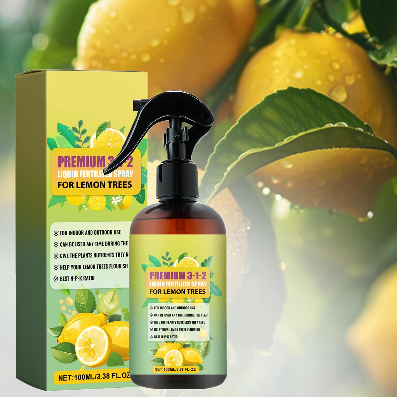 Liquid Fertilizer All In - ปุ๋ยน้ำสำหรับทำสวน 100 มล. สเปรย์สารอาหารสำหรับต้นมะนาว สูตรเข้มข้น บำรุงต้นไม้