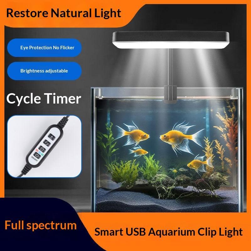 Planted Aquarium Cycling - ไฟ LED สำหรับตู้ปลา ปรับมุมได้ 360 องศา