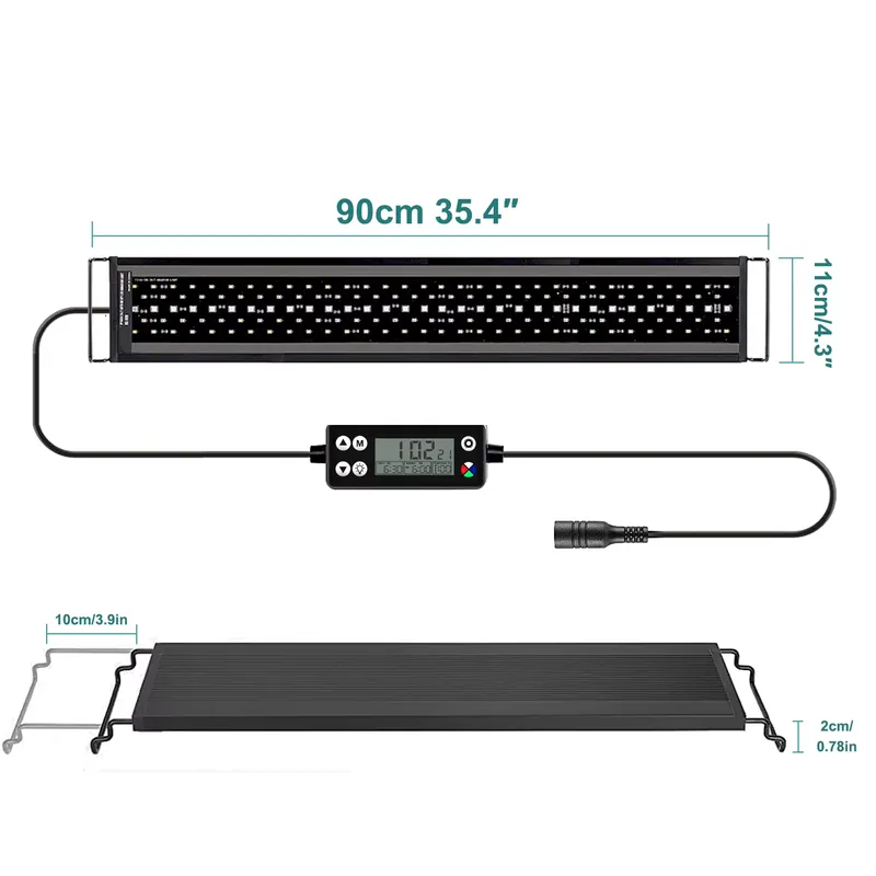 Aquarium Planted Tank - ไฟ LED สำหรับตู้ปลา SIROKA SRK-YFT ขนาด