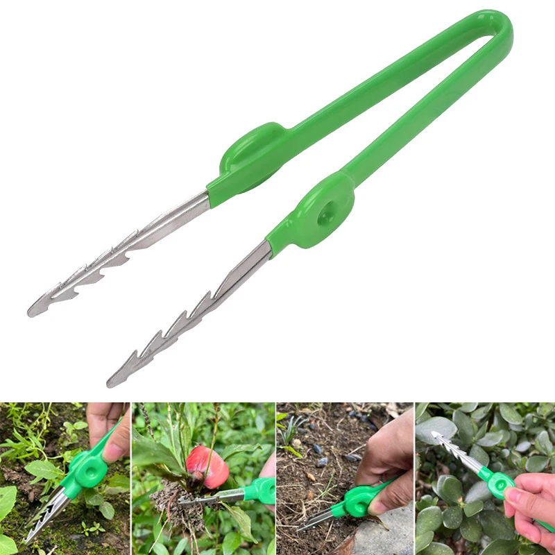 Planted Clip Tweezers - 1 PC สวนแหนบ Succulent พืชกระถางปลูกถ่ายต้นกล้าแหนบครัวเรือนสวนกลางแจ้ง Weeding