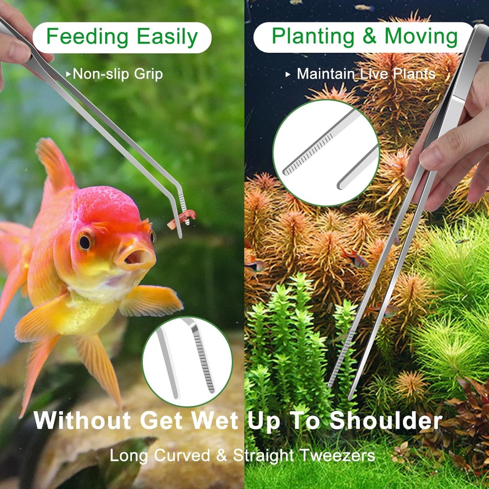 ชุดเครื่องมือจัดสวนใต้น้ำแบบมื - Planted Aquarium Cleaning Kit บทวิจารณ์และราคา