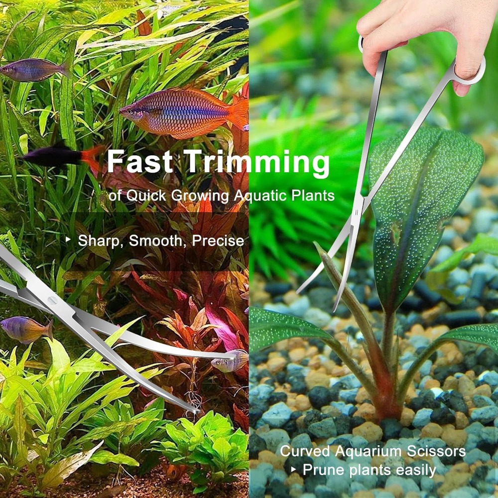 ชุดเครื่องมือจัดสวนใต้น้ำแบบมื - Planted Aquarium Cleaning Kit บทวิจารณ์และราคา