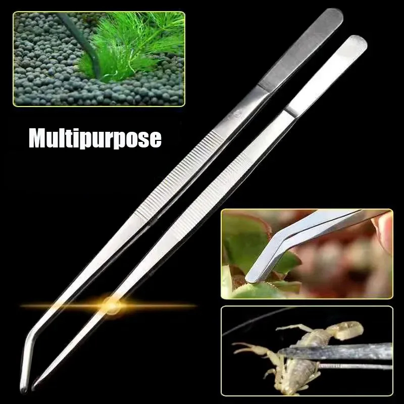 38 ซม.สแตนเลสสตีล Aquarium แหน - Planted Clip Tweezers บทวิจารณ์และราคา