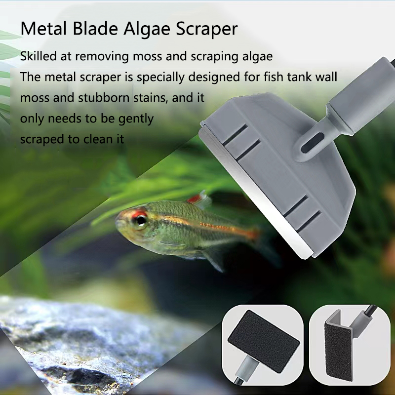 Aquarium Fish Tanks ทําความสะอ - Planted Aquarium Cleaning Kit บทวิจารณ์และราคา