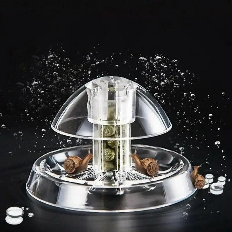 กับดักหอยทากพลาสติกใสขนาด 6/8  - Aquarium Planted Tank บทวิจารณ์และราคา