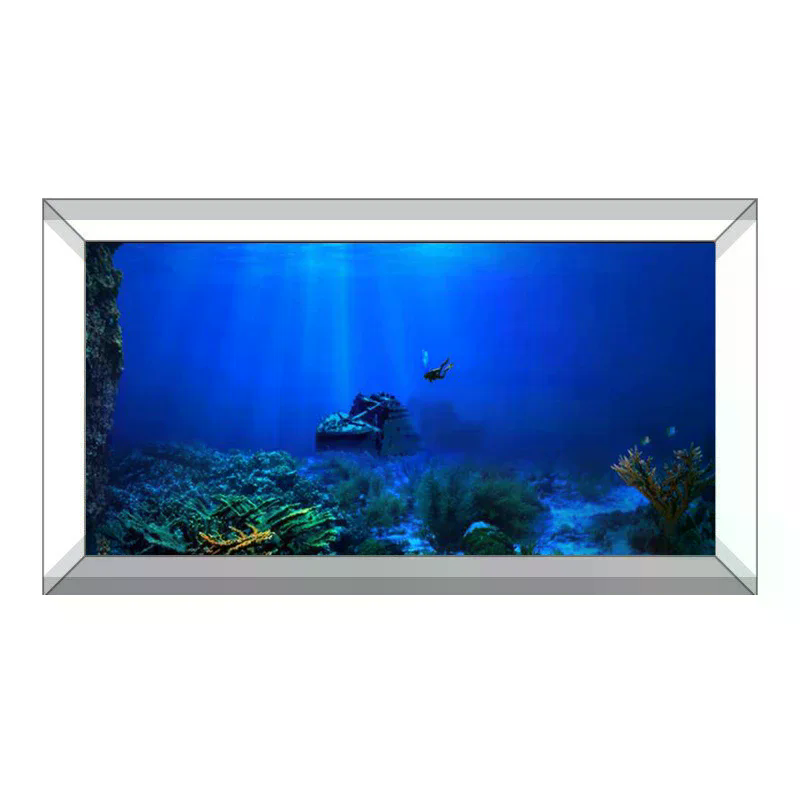 สติ๊กเกอร์ตกแต่งตู้ปลา ภาพพื้น - Aquarium Planted Tank บทวิจารณ์และราคา