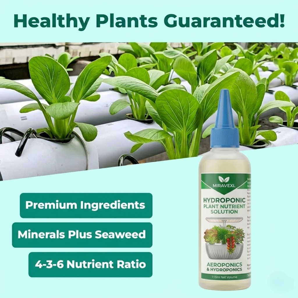 MIRAVEXL สารอาหารไฮโดรโปนิกส์อ - Liquid Fertilizer All In บทวิจารณ์และราคา
