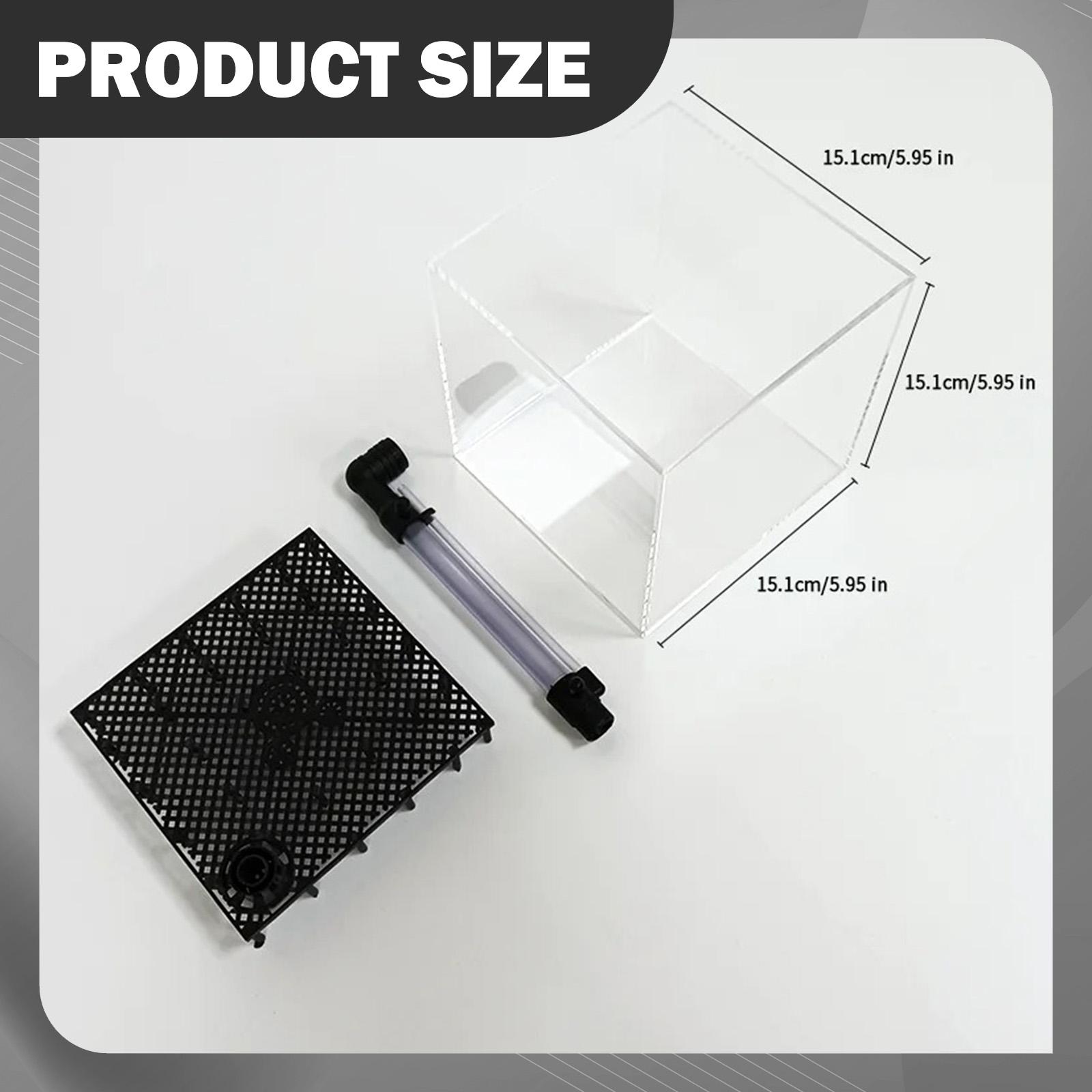 กล่องกรองตู้ปลาทรงสี่เหลี่ยม อ - Planted Aquarium Undergravel Filter บทวิจารณ์และราคา