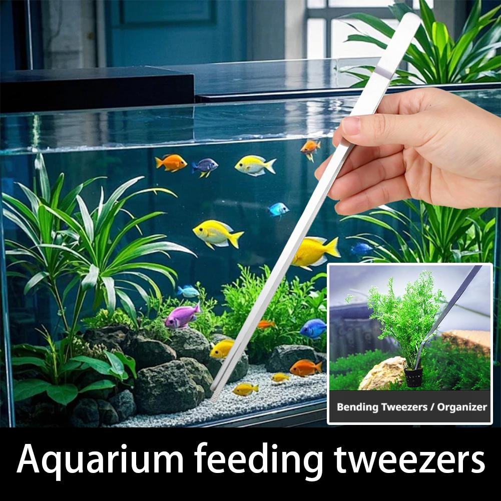 แหนบสแตนเลสสำหรับตู้ปลา อุปกรณ - Planted Clip Tweezers บทวิจารณ์และราคา
