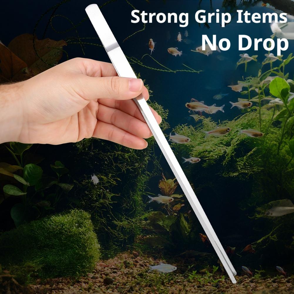 แหนบสแตนเลสสำหรับตู้ปลา อุปกรณ - Planted Clip Tweezers บทวิจารณ์และราคา