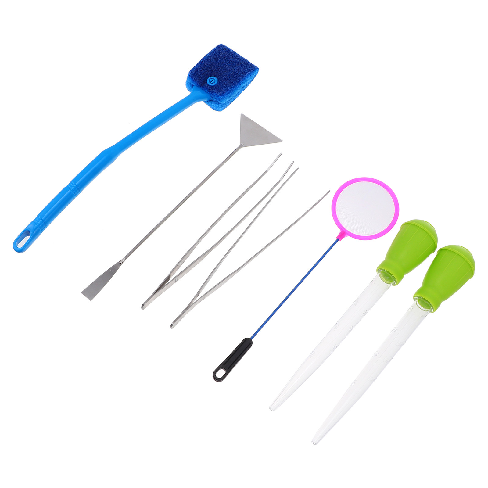ชุดเครื่องมือสำหรับตู้ปลา 7 ชิ - Planted Aquarium Cleaning Kit บทวิจารณ์และราคา