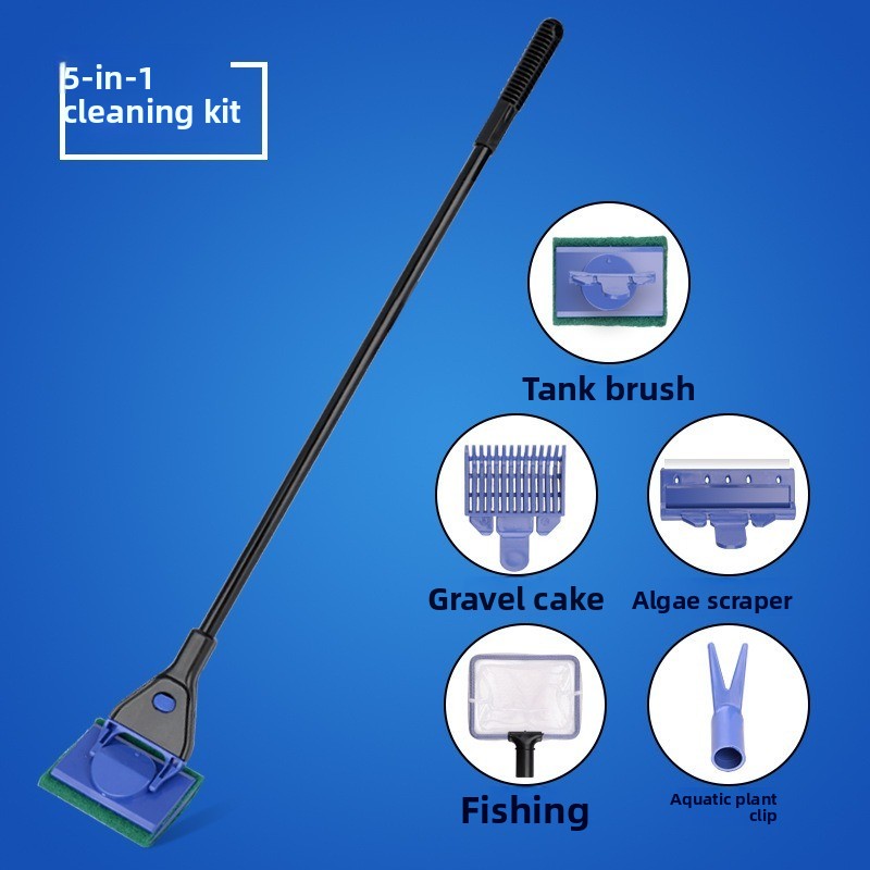 ชุดเครื่องมือกำจัดตะไคร่น้ำในต - Planted Aquarium Cleaning Kit บทวิจารณ์และราคา