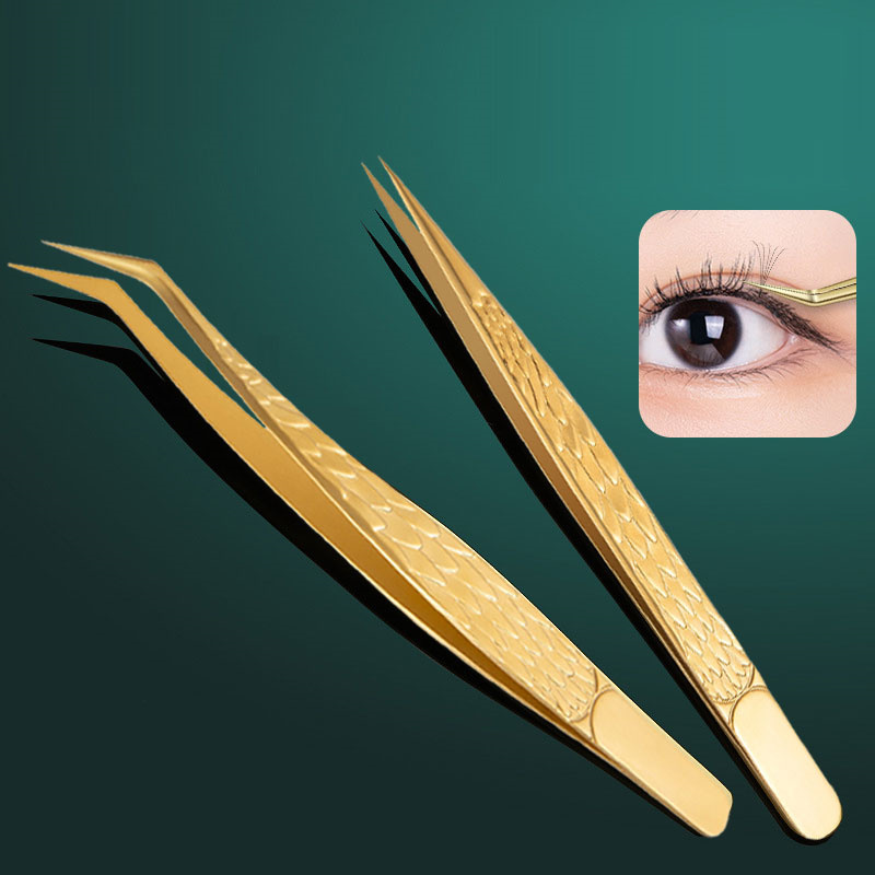 คีมหนีบสำหรับต่อขนตาปลอมทำจากส - Planted Clip Tweezers บทวิจารณ์และราคา