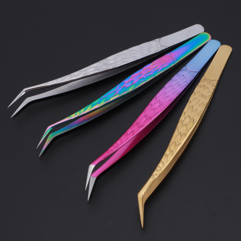 คีมหนีบสำหรับต่อขนตาปลอมทำจากส - Planted Clip Tweezers บทวิจารณ์และราคา