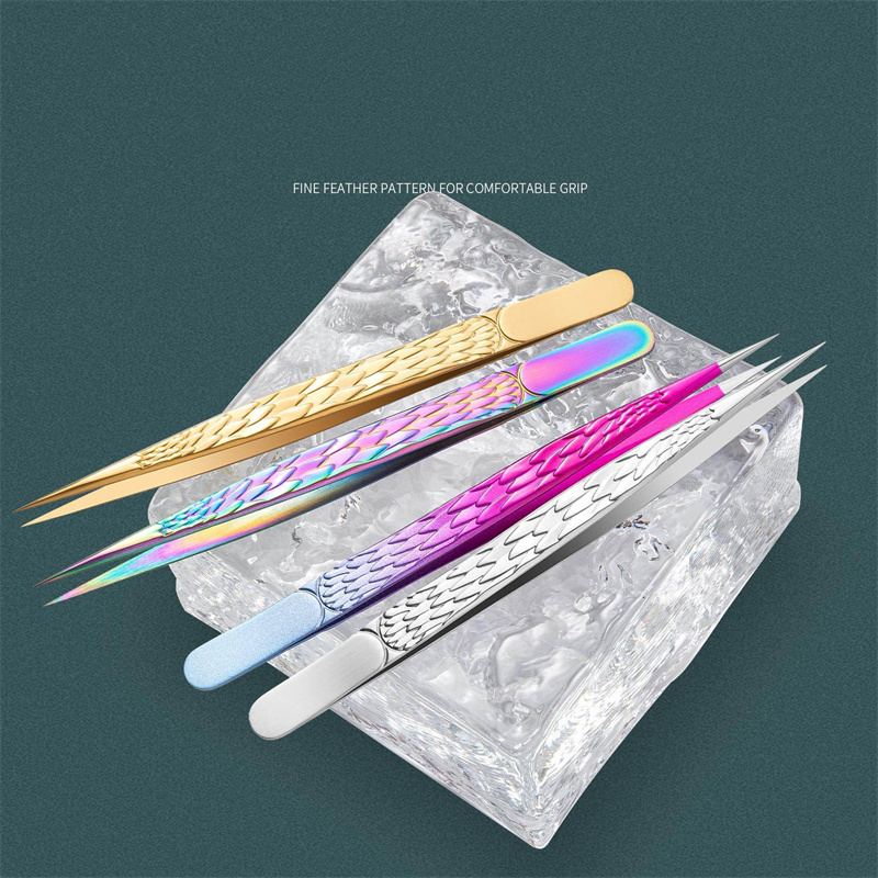 คีมหนีบสำหรับต่อขนตาปลอมทำจากส - Planted Clip Tweezers บทวิจารณ์และราคา