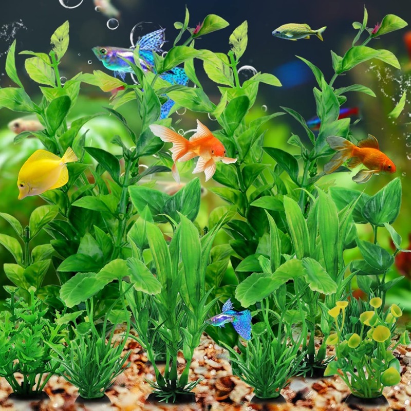 10/20 ชิ้นพืชประดับตู้ปลาประดิ - Aquarium Planted Tank บทวิจารณ์และราคา