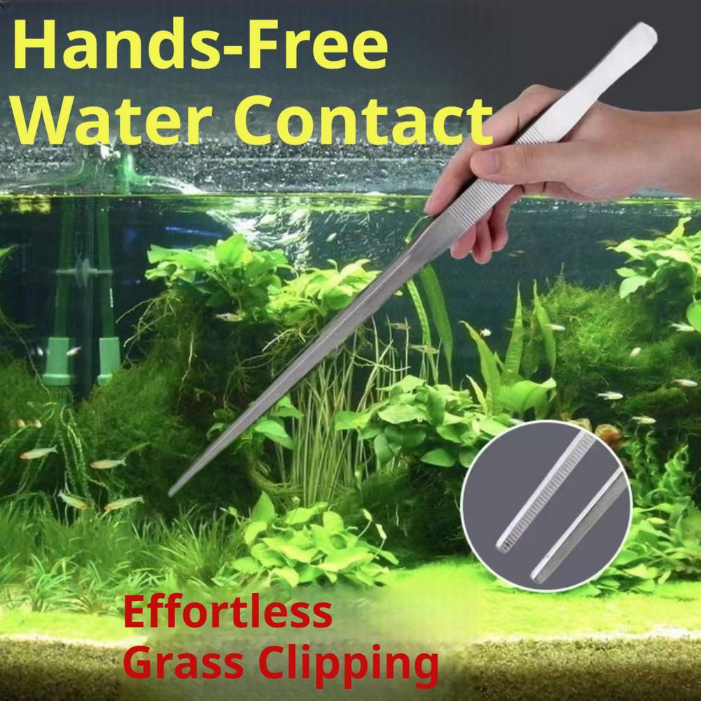 แหนบสแตนเลสขนาด 27 ซม. สำหรับต - Planted Clip Tweezers บทวิจารณ์และราคา