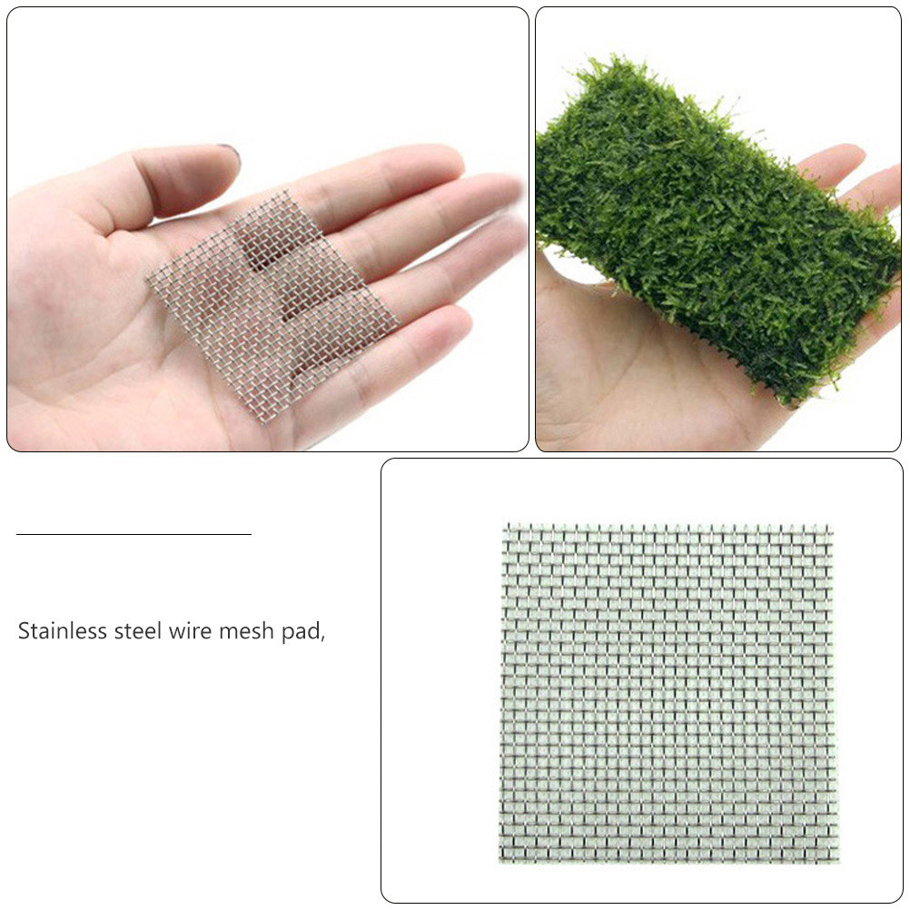 15 ชิ้นแผ่นตาข่ายสแตนเลสสำหรับ - Aquarium Planted Tank บทวิจารณ์และราคา